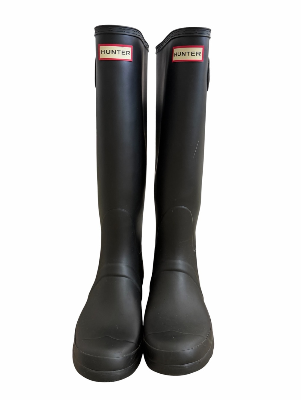 Hunter Original Tall Rain Boots Black 9
